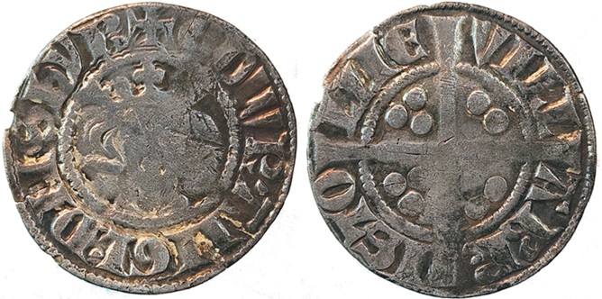 England, Edward I 1280–12811 Penny Bristol mint Class 3